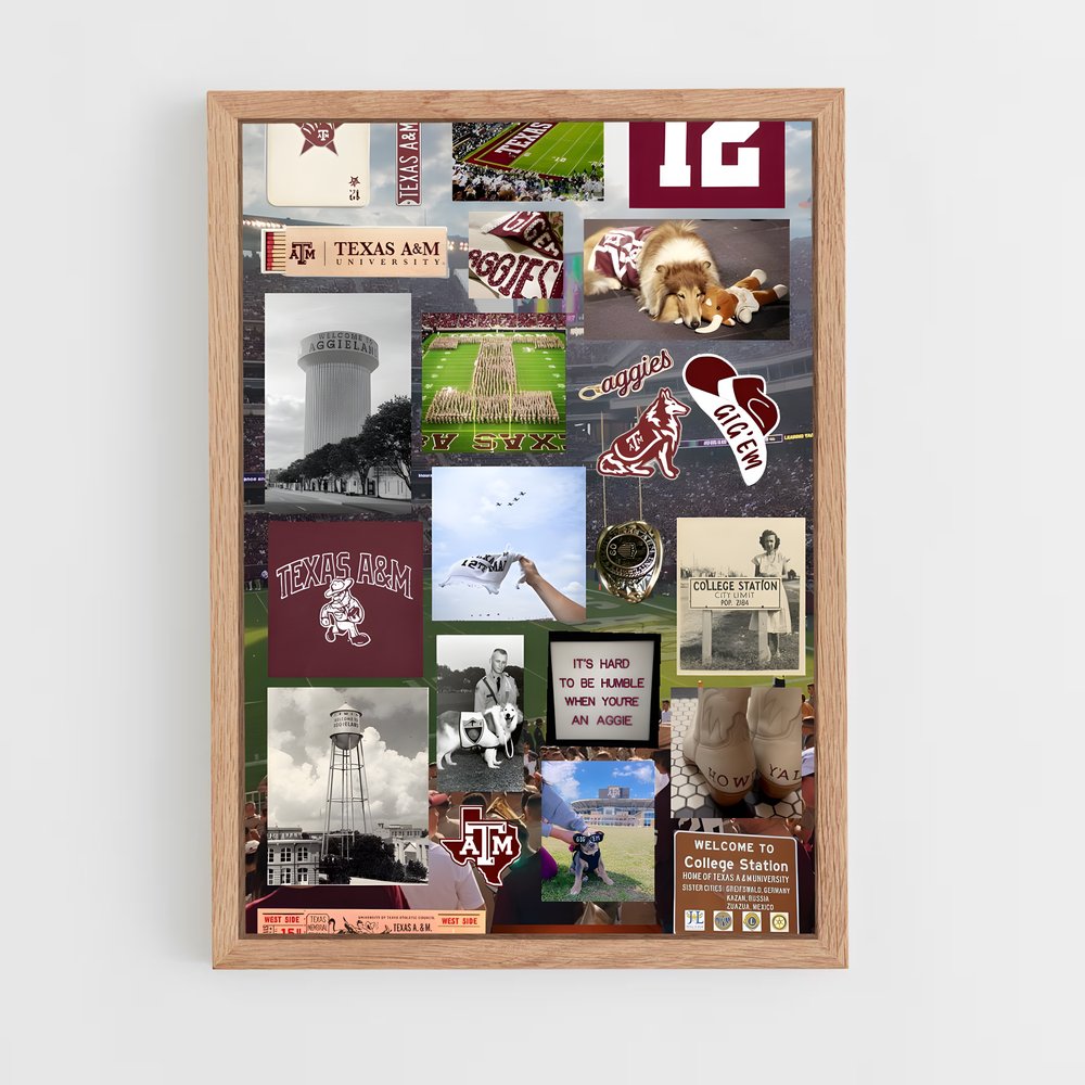 Poster Aggies en Fête – affiche Baseball (vue 4)